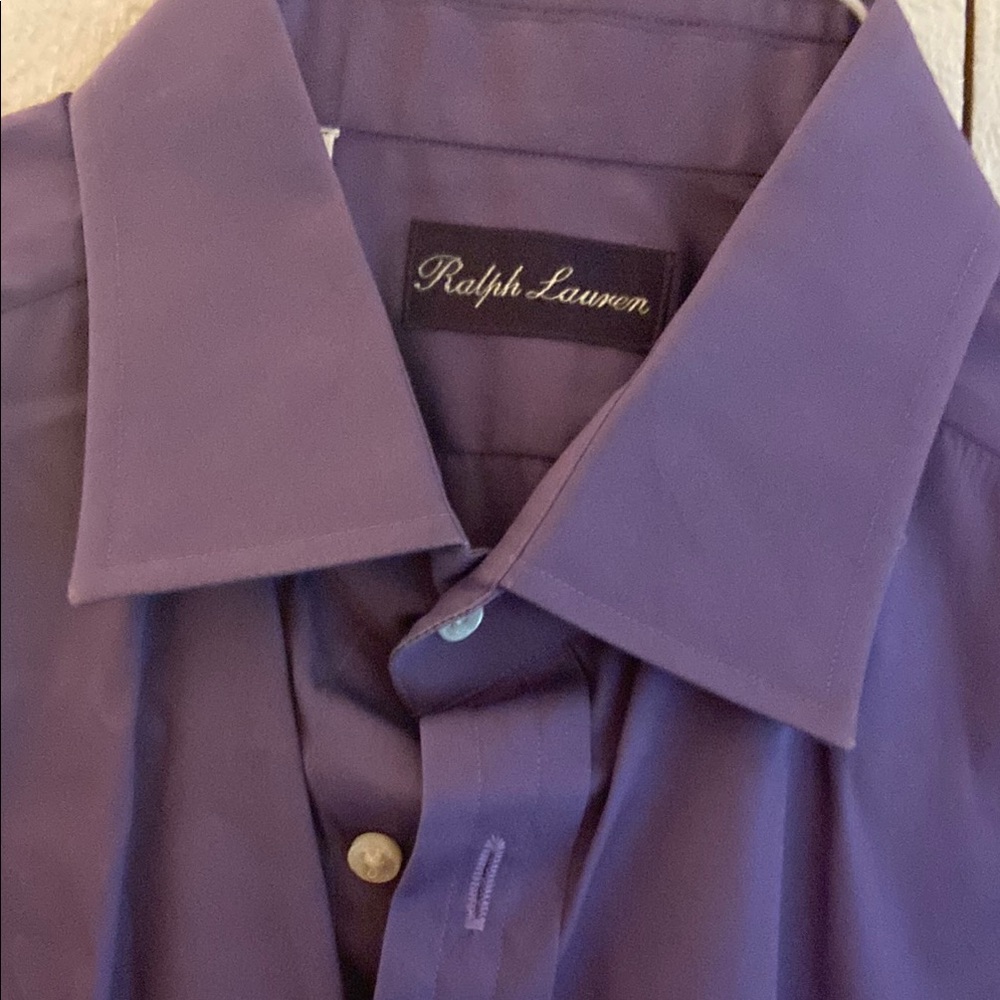 Ralph Lauren purple label Deep Purple dress Shirt